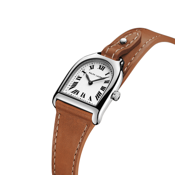 The Stirrup Collection Petite stalen horloge 3