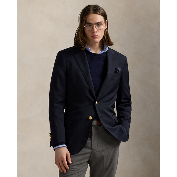 Polo Ralph Lauren Polo blazer van wollen keperstof 1