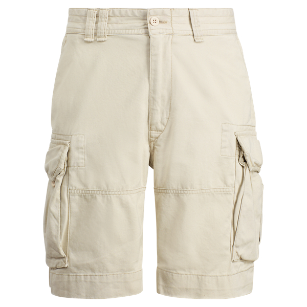 Polo Ralph Lauren Classic Fit Twill Cargo Short In Classic Stone