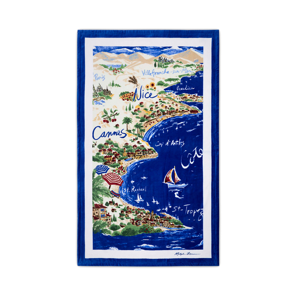serviette de plage ralph lauren