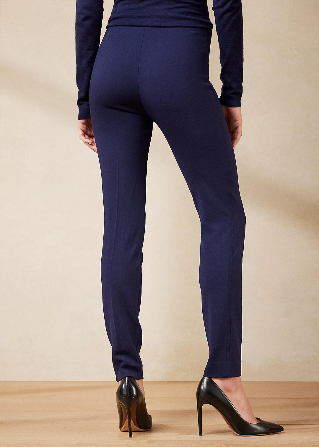 Ralph Lauren Collection Annie wollen skinny broek met stretch 5