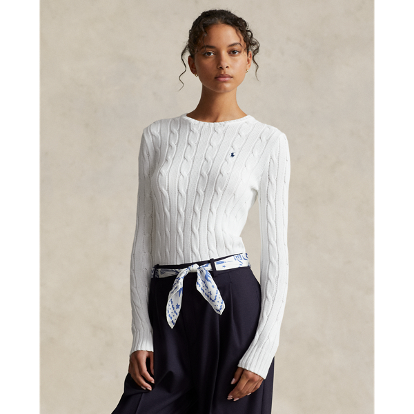 Polo Ralph Lauren Slim fit kabelgebreide trui 1