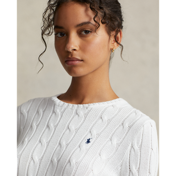 Polo Ralph Lauren Slim fit kabelgebreide trui 6