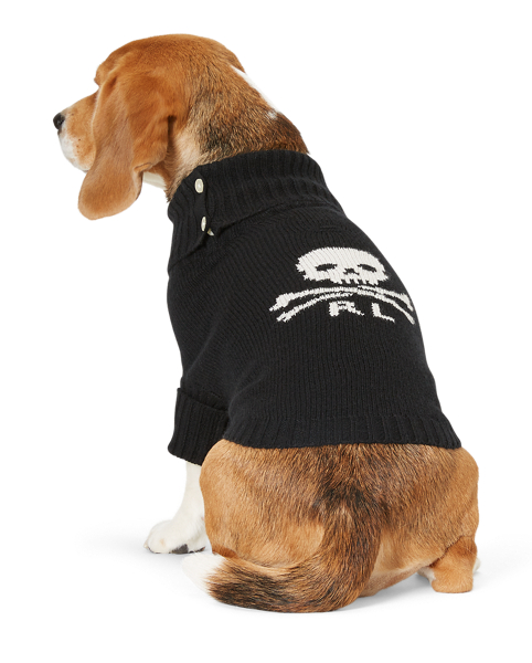 Ralph Lauren Pet Skull & Crossbones Dog Sweater 3
