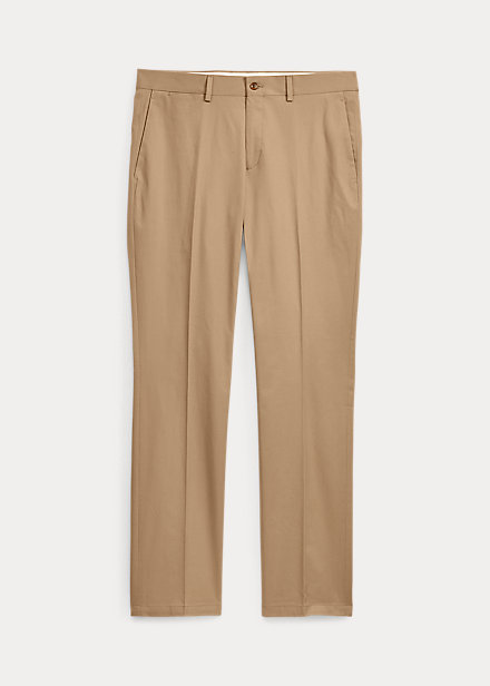 Shop Ralph Lauren Straight Fit Washed Stretch Chino Pant In Khaki