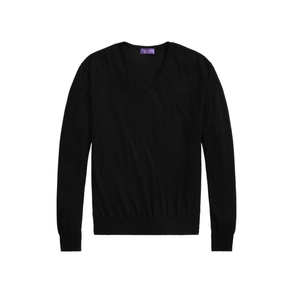 Pull col en V cachemire