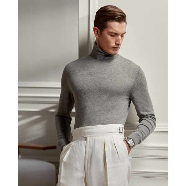 Men's Cashmere Turtleneck Sweater | Ralph Lauren