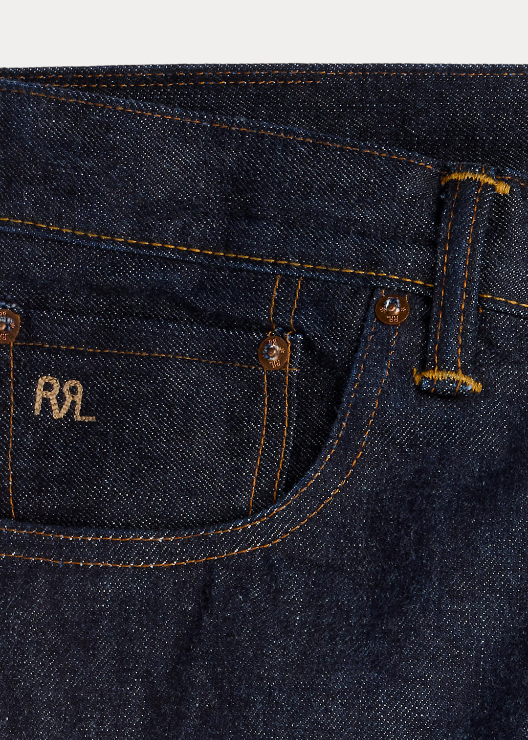 RRL Slim fit Selvedge jeans 7