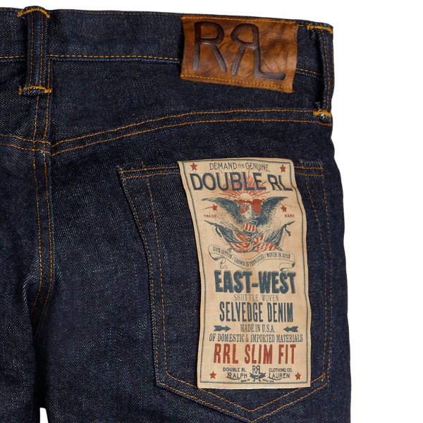 RRL Slim fit Selvedge jeans 8