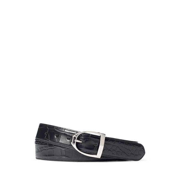 Ceinture en alligator