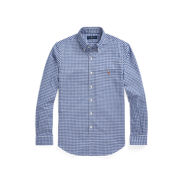 Slim Fit Gingham Oxford Shirt