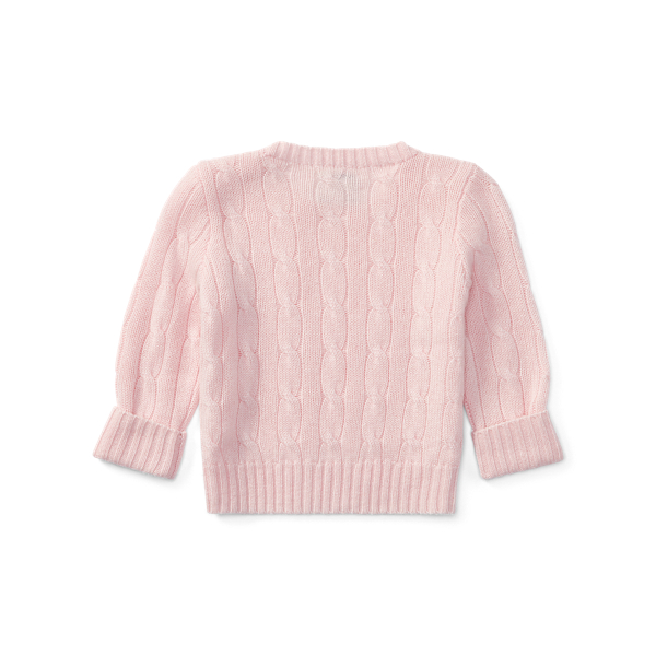 baby pink ralph lauren jumper