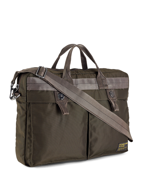Polo Ralph Lauren Nylon Military Briefcase 4