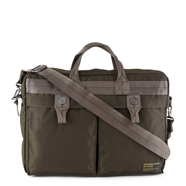 Polo Ralph Lauren Nylon Military Briefcase 1