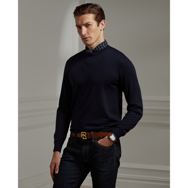 Top 94+ imagen ralph lauren purple label cashmere sweater ...