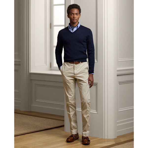 Men's V-Neck Jumpers, Cardigans & Sweaters | Ralph Lauren® UK