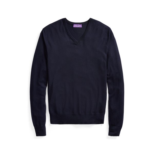 Pull col en V cachemire