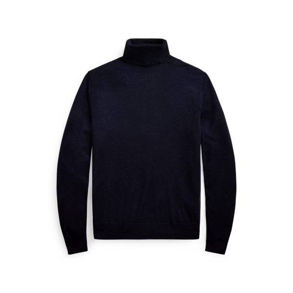 Pull à col roulé en cachemire