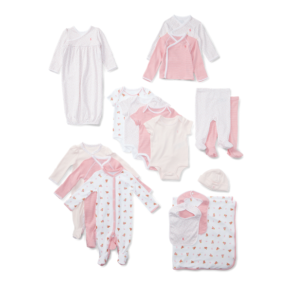 ralph lauren baby girl gift set