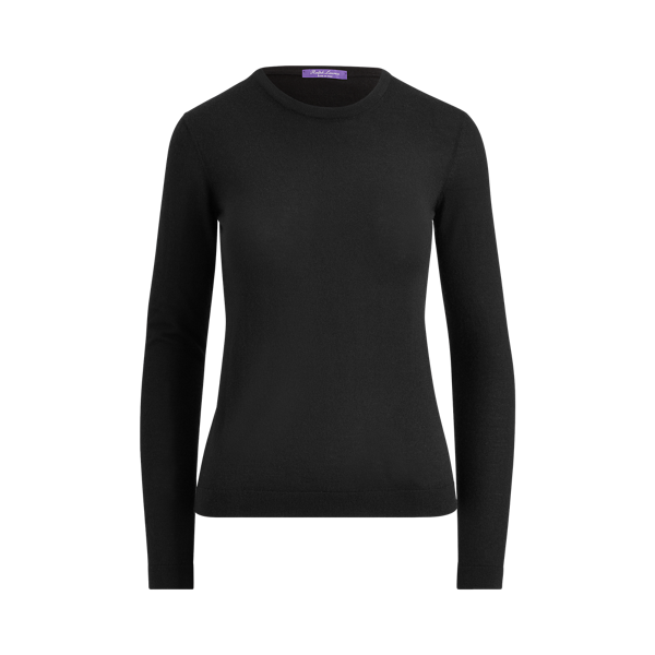 Pull col rond en cachemire