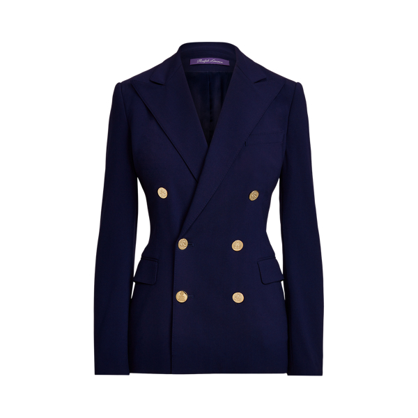 Veste Camden en crêpe de laine