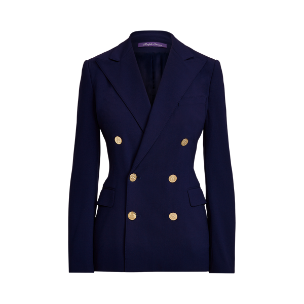 Veste Camden en crêpe de laine