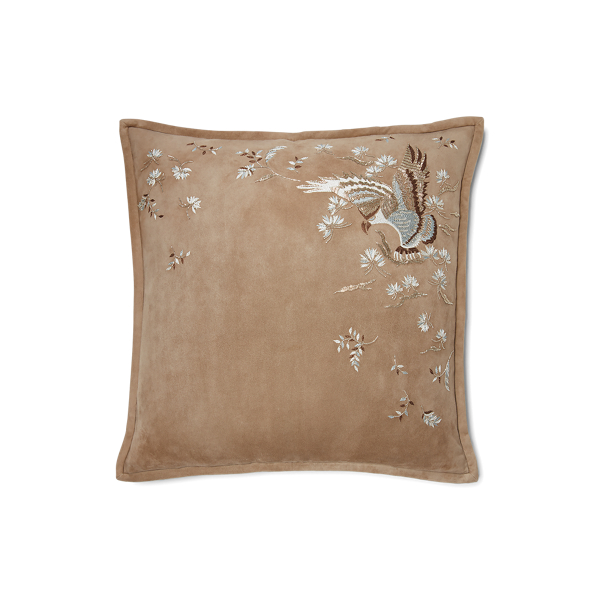 Helena Suede Throw Pillow Decorative Pillows Home Ralph Lauren