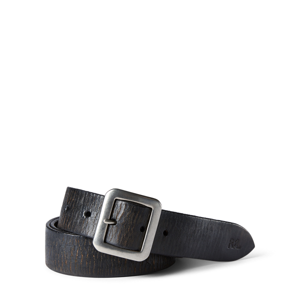 小物 ベルト Hand Burnished Leather Belt