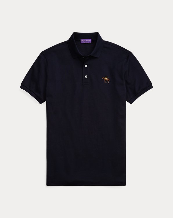 Ralph Lauren Vêtements Tops & T-shirts T-shirts Polos Combishort Polo en coton piqué rayé 