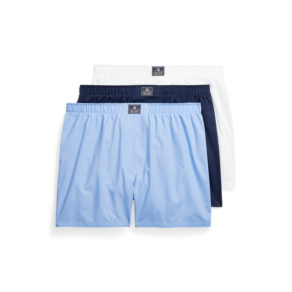 Lot de trois caleçons en coton pour Men | Ralph Lauren® FR
