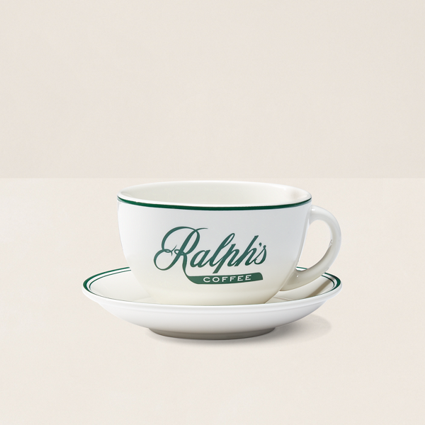 Tasse et soucoupe Ralph’s Coffee