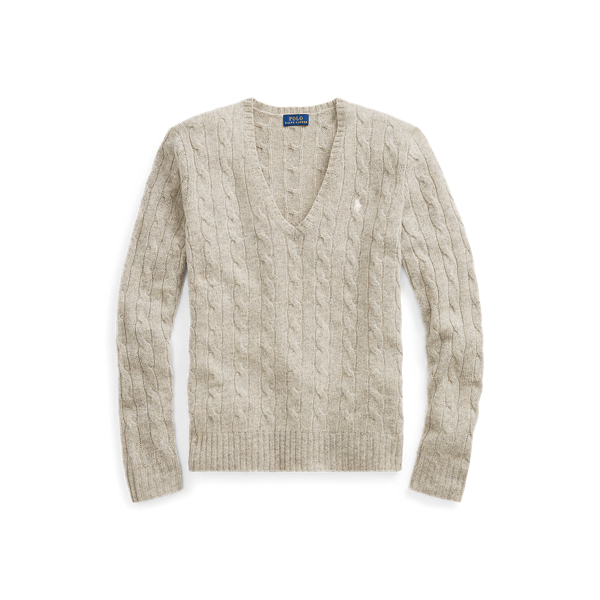 Cable Wool-Cashmere Sweater