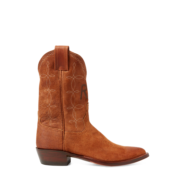 ralph lauren red cowboy boots