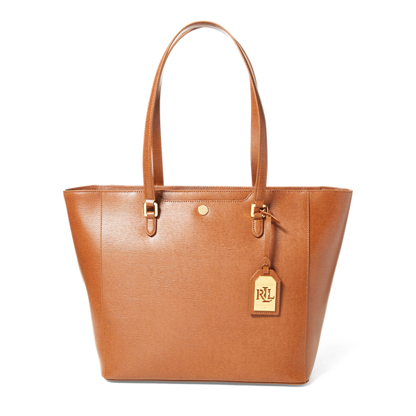 ralph lauren saffiano tote