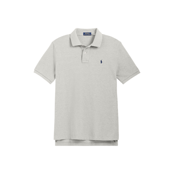 Polo Ralph Lauren Slim fit mesh poloshirt met stretch 1