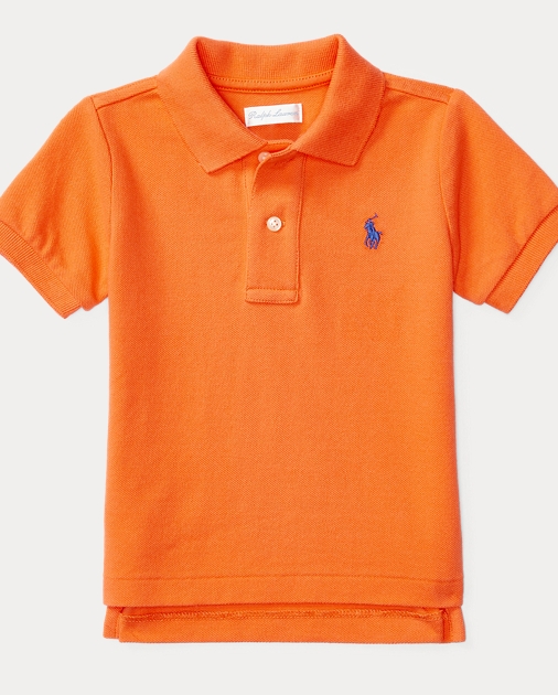 Cotton Mesh Polo Shirt | Polo Shirts & Bodysuits Baby    