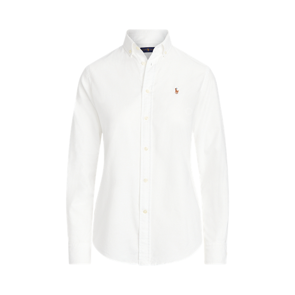 ralph lauren white dress shirt womens