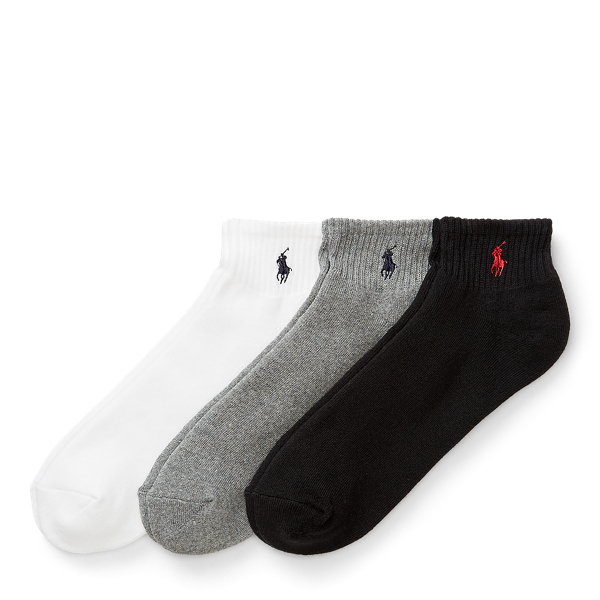 Quarter Sock 3Pack for Men Ralph Lauren® AM