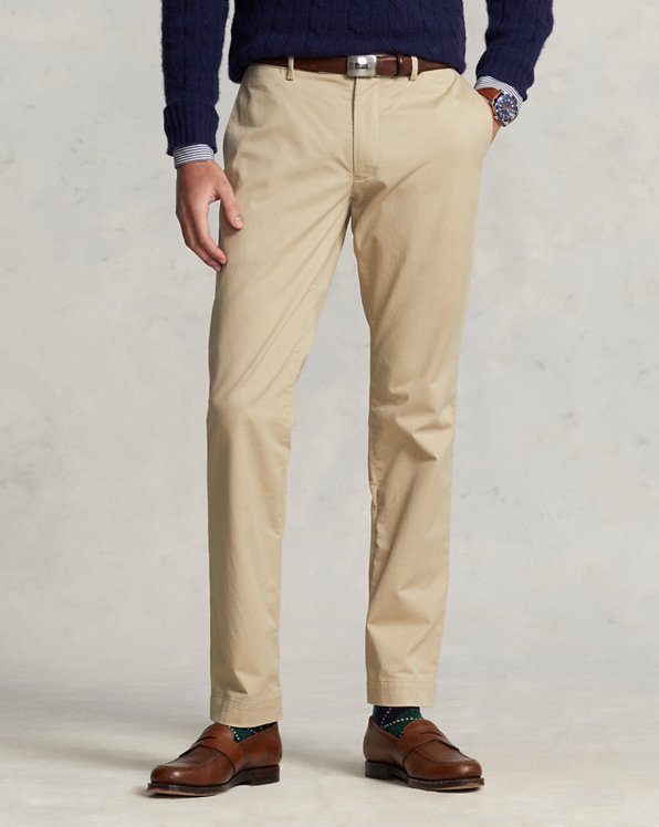 Top 49+ imagen polo ralph lauren men's slim-fit stretch chino pants ...