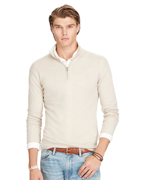 Download Polo Ralph Lauren Cashmere Half-Zip Sweater 3