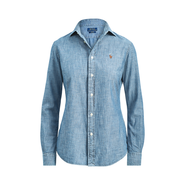 ralph lauren chambray shirt women's