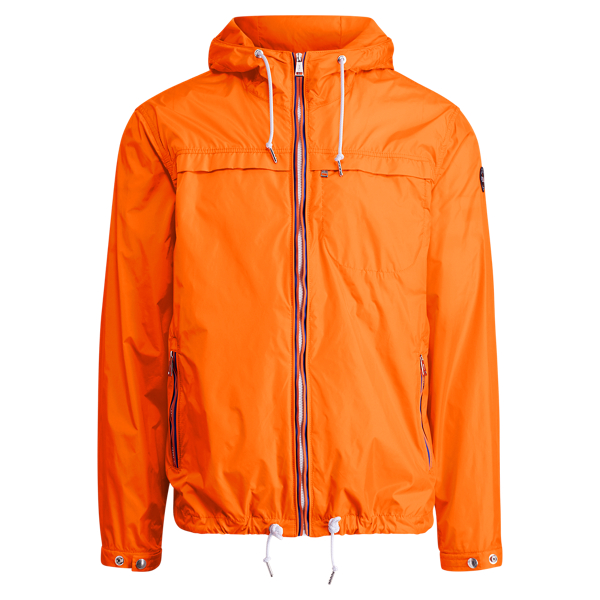 polo orange jacket