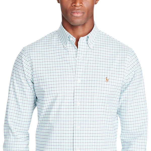 polo slim fit stretch oxford shirt