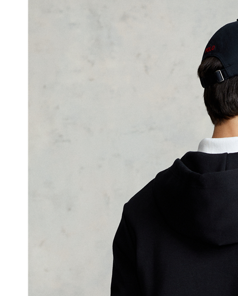 Made from a smooth cotton-blend fabric, this full-zip hoodie is an easy match for joggers or jeans.