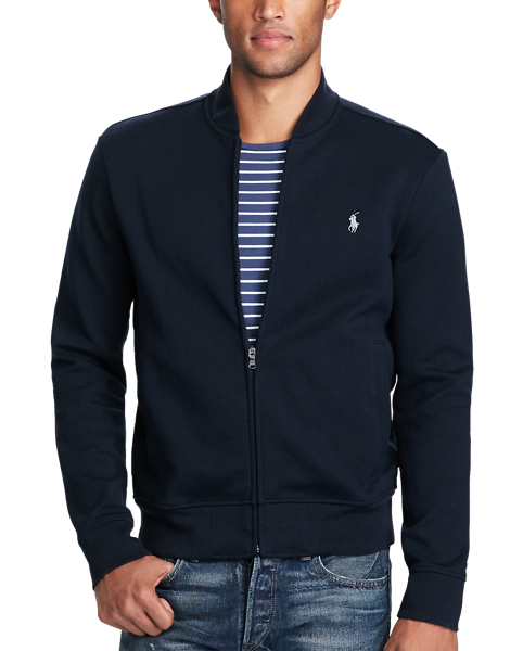 Blouson cuir ralph lauren homme