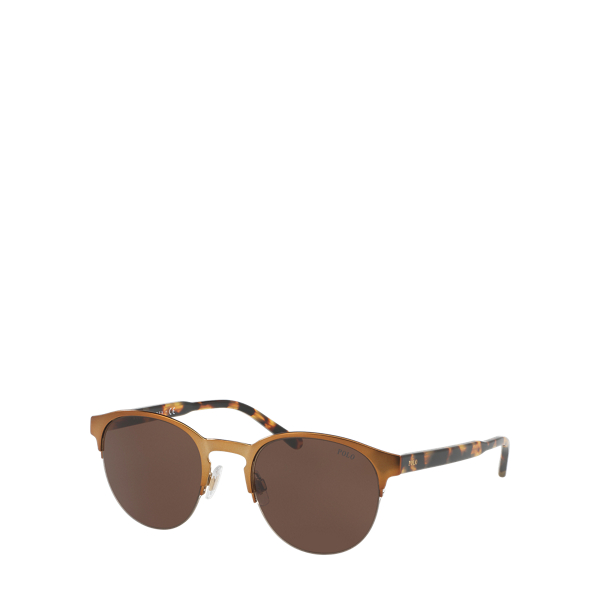 ralph lauren round pilot sunglasses