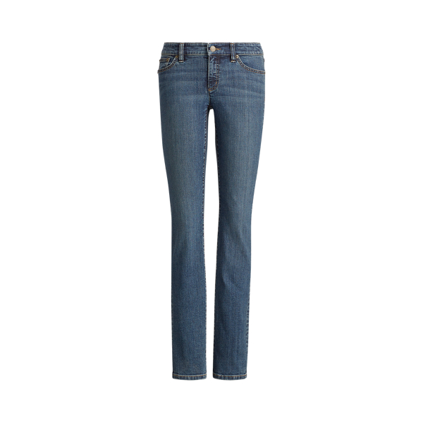 lauren modern straight curvy jeans