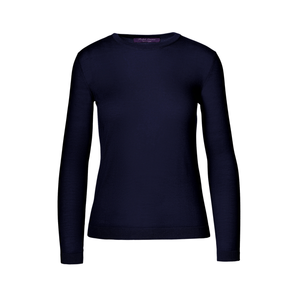 Pull col rond en cachemire