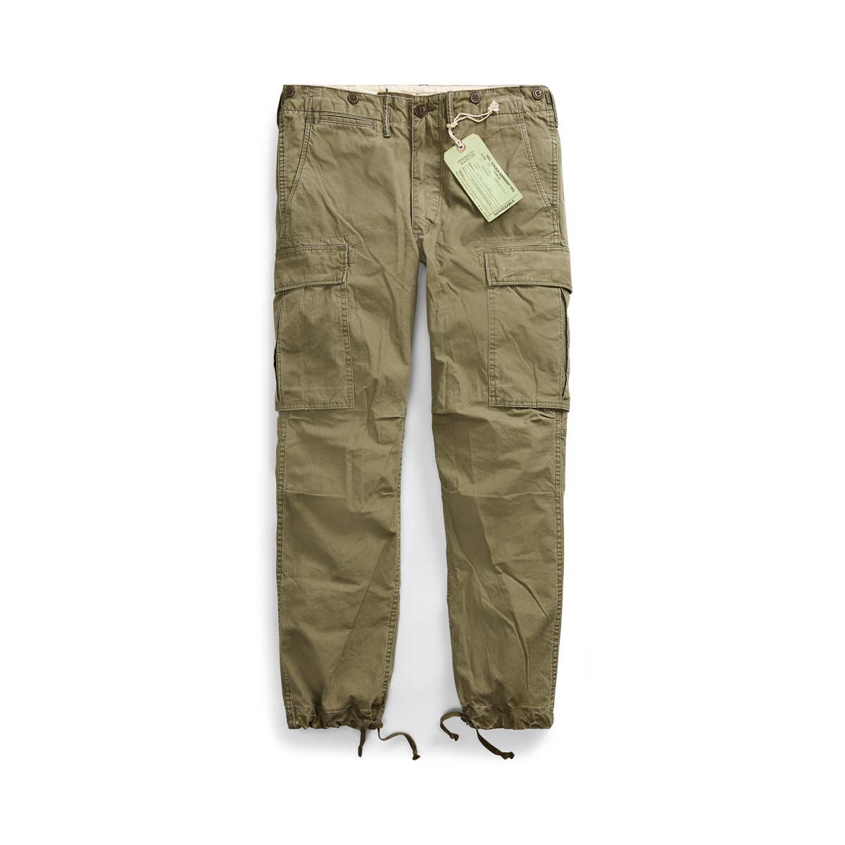 Cotton Poplin Cargo Pant | Straight Pants & Chinos | Ralph Lauren