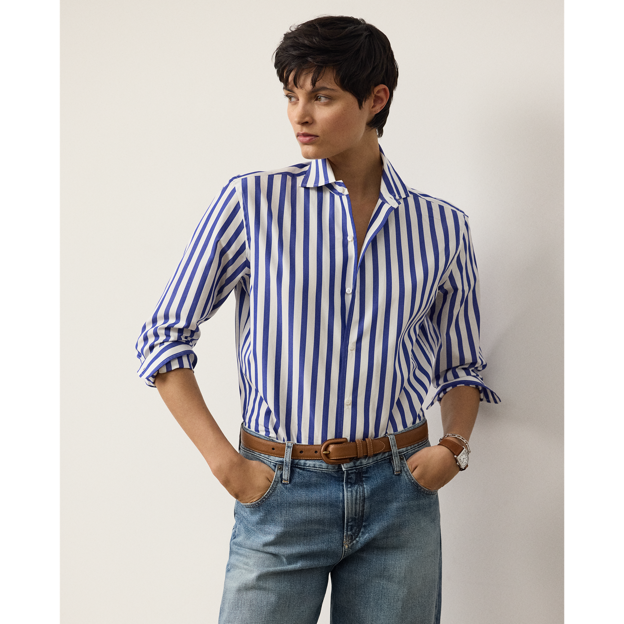 Striped Cotton Shirt